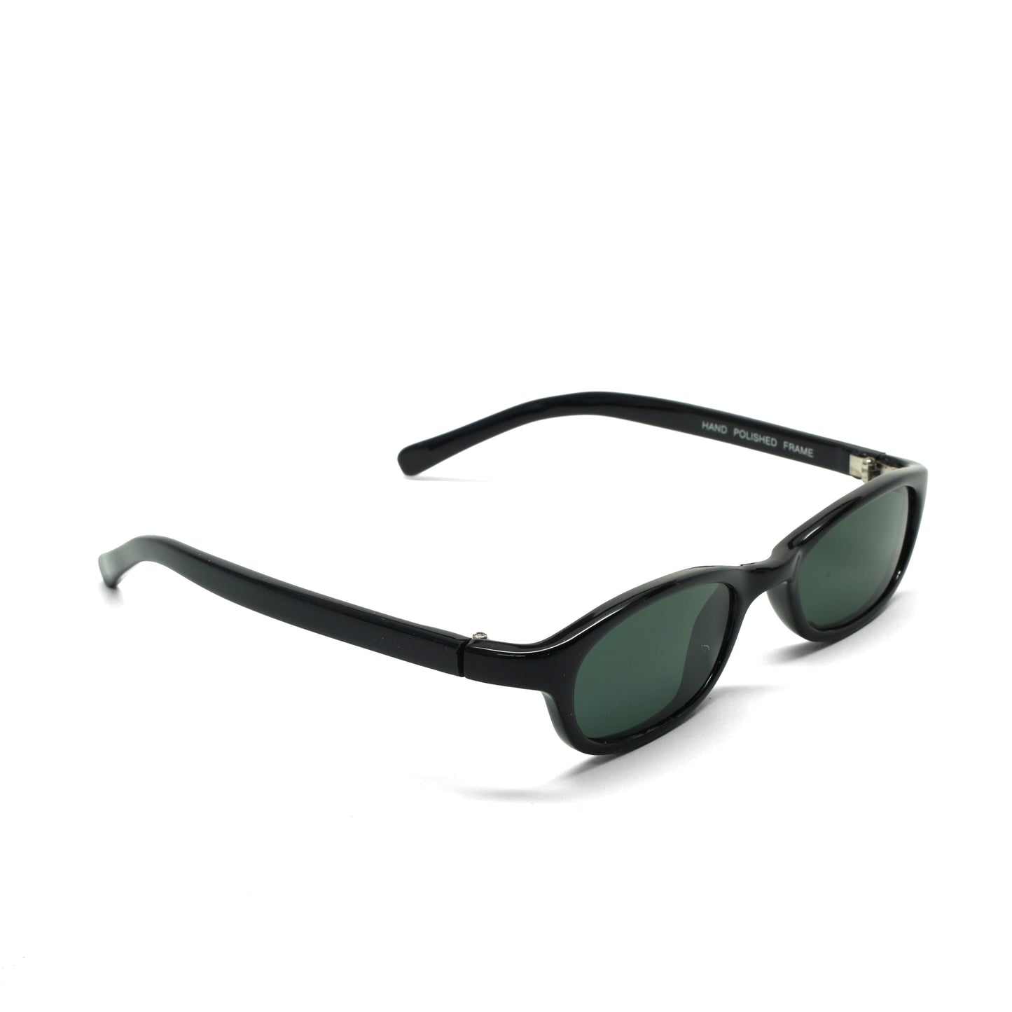 //Style 04// Vintage Small Size 90s Circular Shape Sunglasses - Black