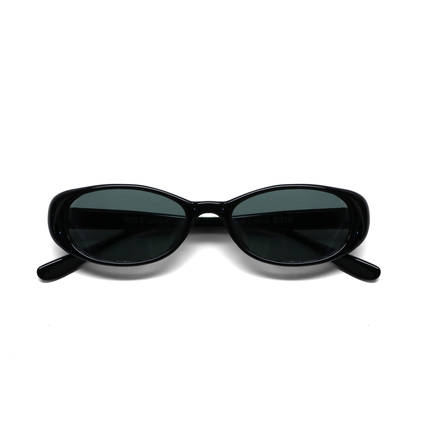 //Style 97// Deluxe Vintage 90s Standard Original Oval Sunglasses - Black