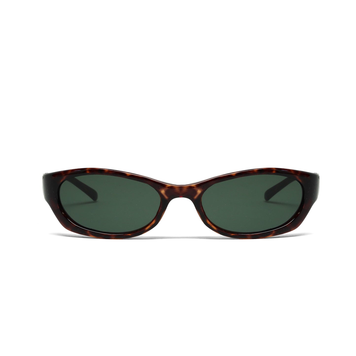 //Style 616// Vintage Classic 90s Circular Browline Sunglasses - Tortoise