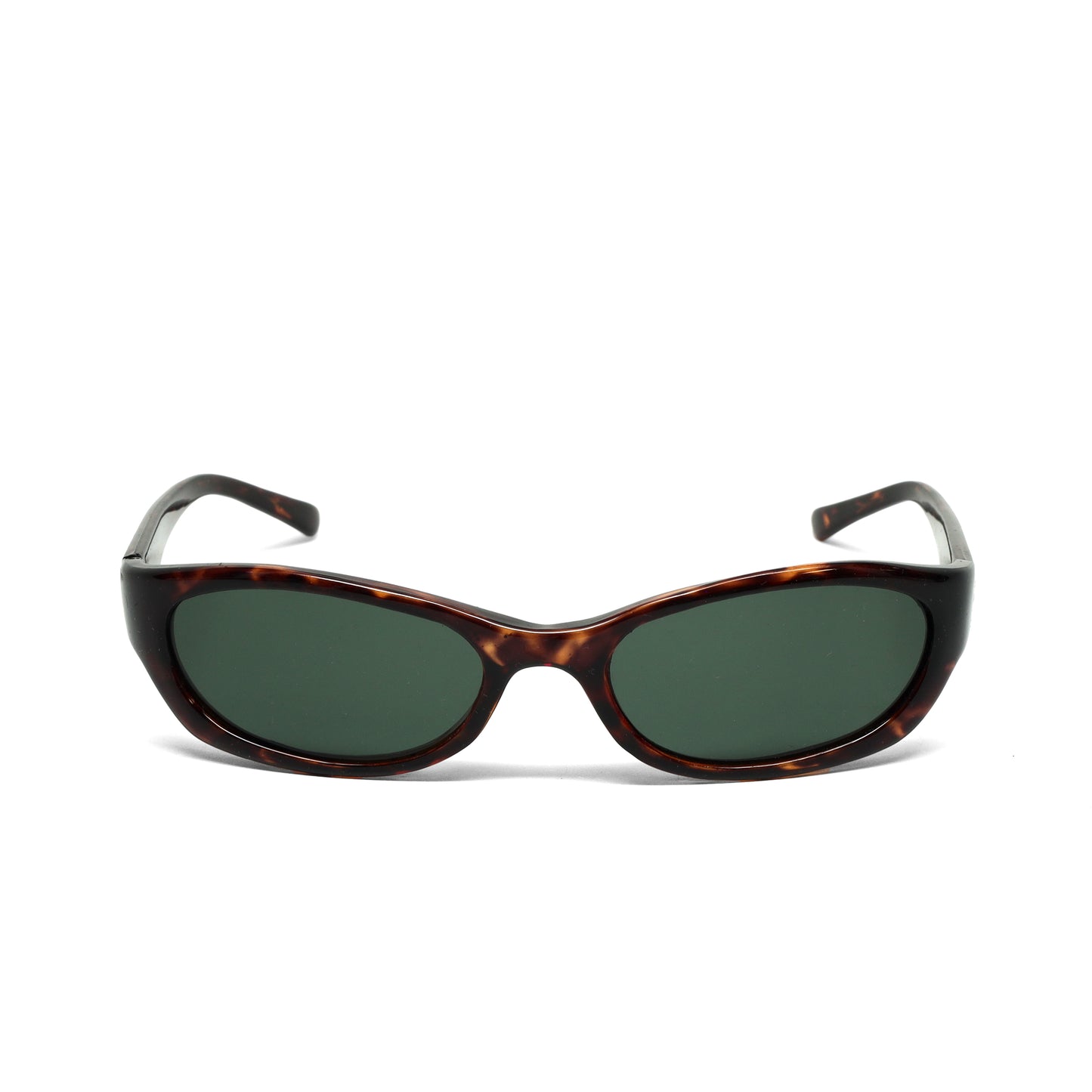 //Style 616// Vintage Classic 90s Circular Browline Sunglasses - Tortoise