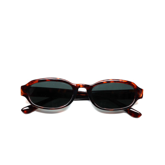 //Style 455// Classic Vintage 1990s Rectangle Sunglasses - Tortoise