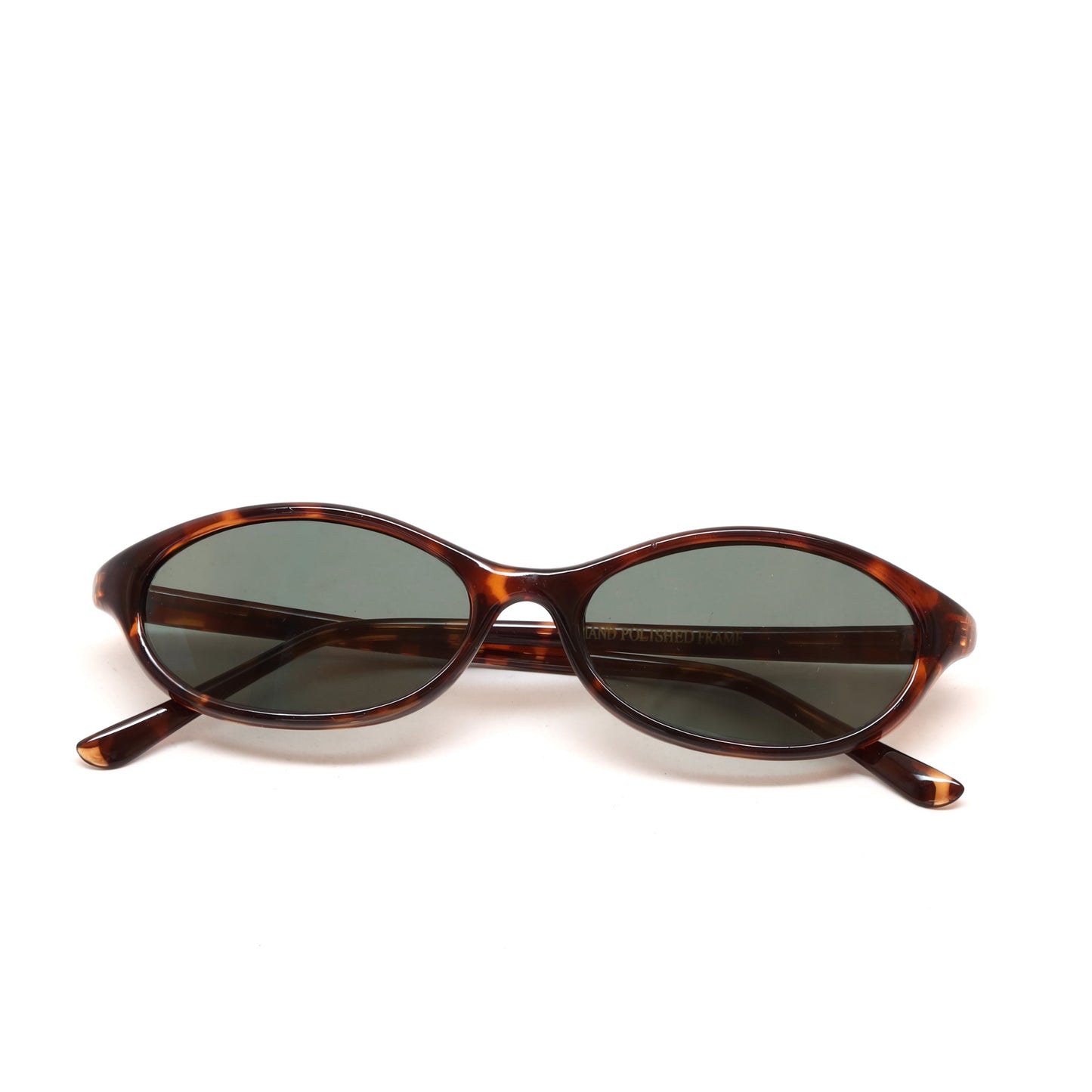 Vintage Small Size 90s/Y2k Bella Oval Frame Sunglasses - Tortoise