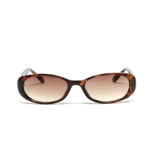 Deluxe Vintage Y2k Standard Chic Wraparound Sunglasses - Tortoise