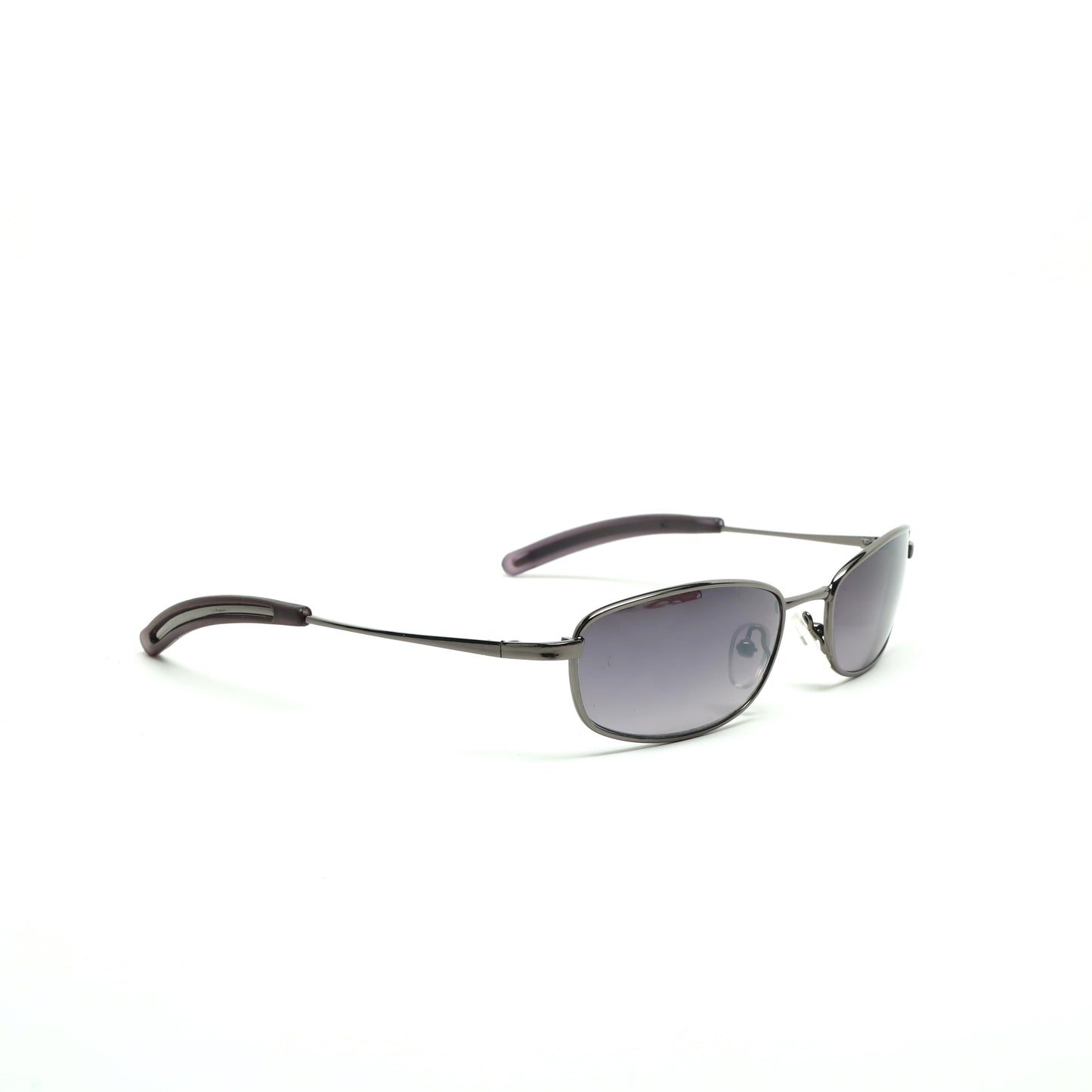 //Style 912// Vintage 90s Wire Oval Frame Sunglasses - Grey