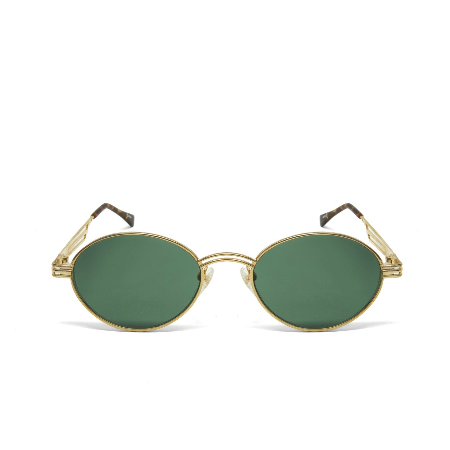//Style 337// True Vintage Wire Gold Frame Oval Sunglasses