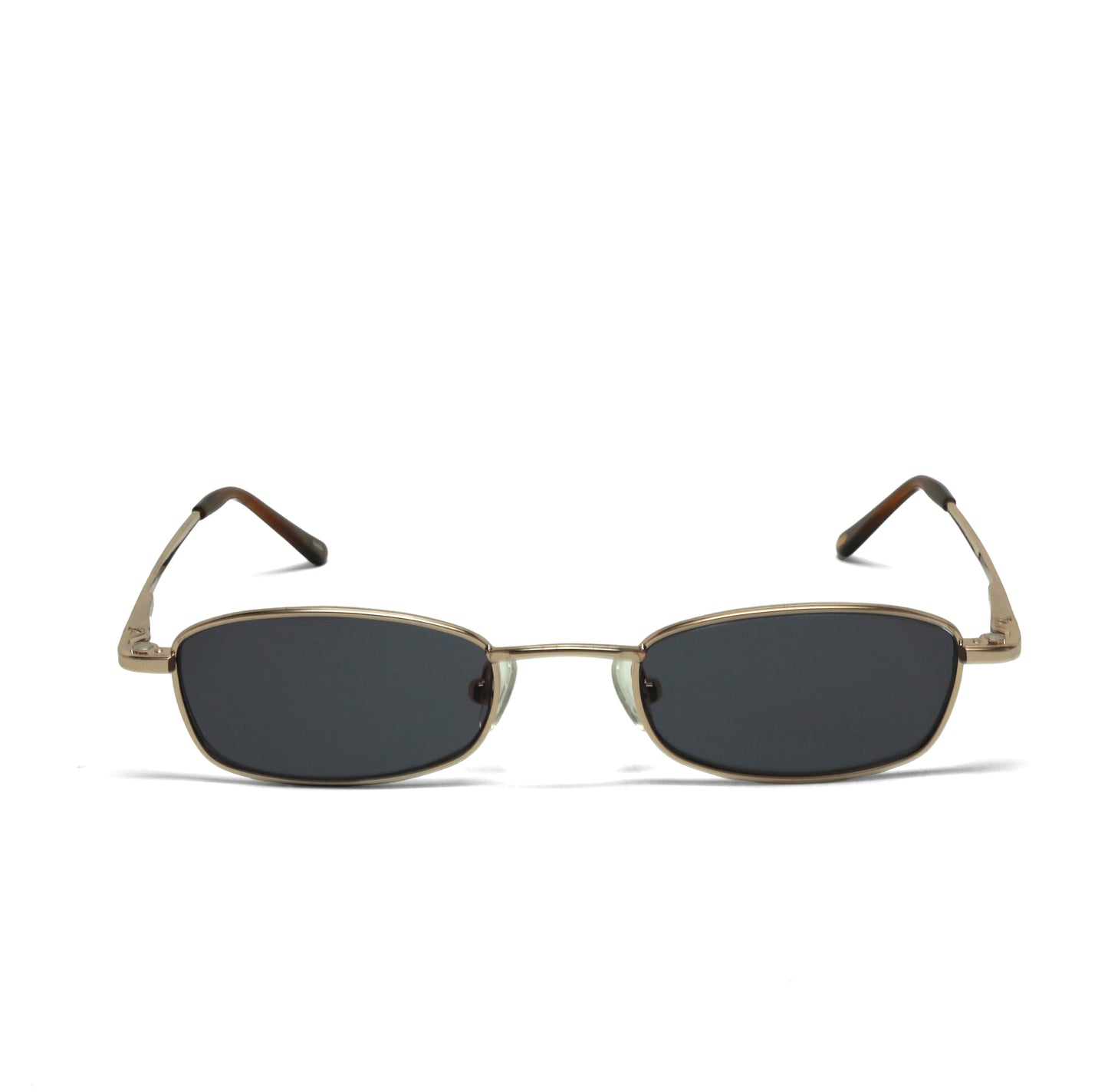 //Style 175// High Quality Vintage 90s Wire Rectangle Sunglasses - Gold