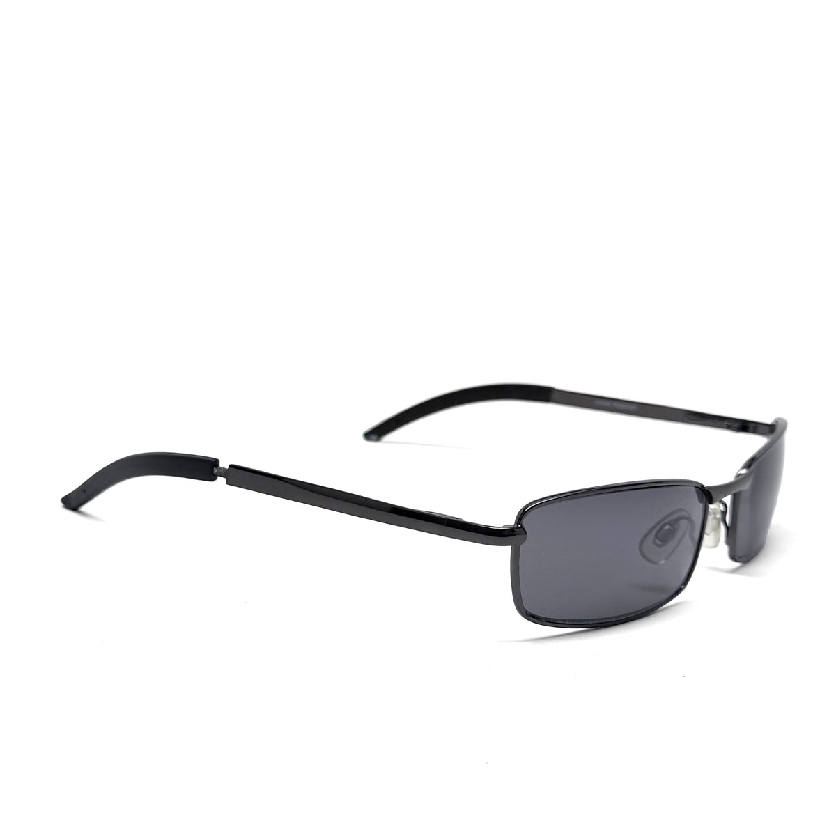 //Style 2207// True Vintage Wire Grey Rectangle Frame Sunglasses