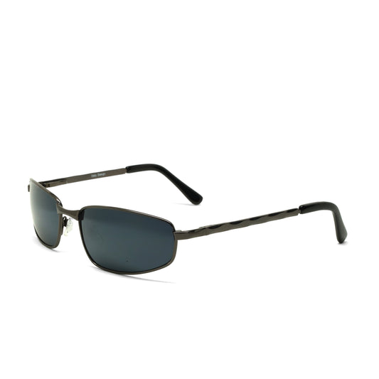 //Style 7006// True Vintage 90s Y2k Wraparound Frame Sunglasses - Grey