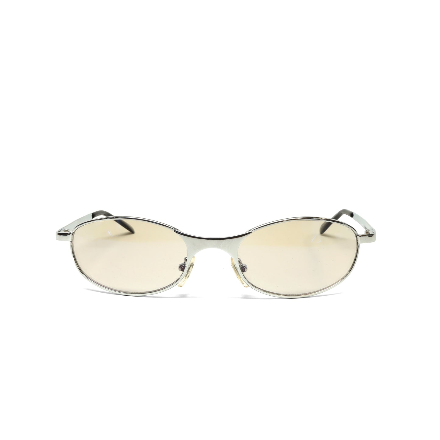 LAST CALL //Style 64// Vintage 2000 Light Tinted Iridescent Sunglasses - Silver