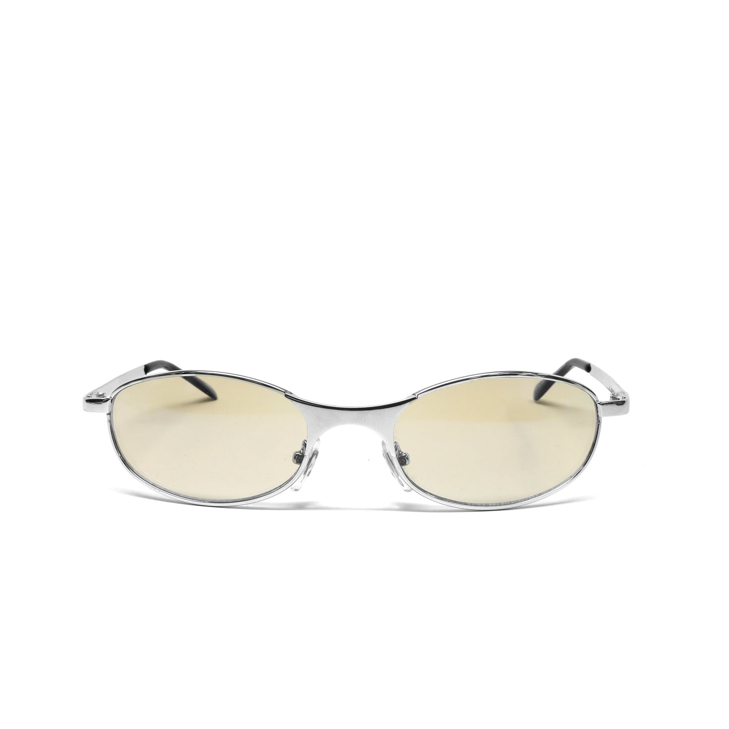 LAST CALL //Style 64// Vintage 2000 Light Tinted Iridescent Sunglasses - Silver