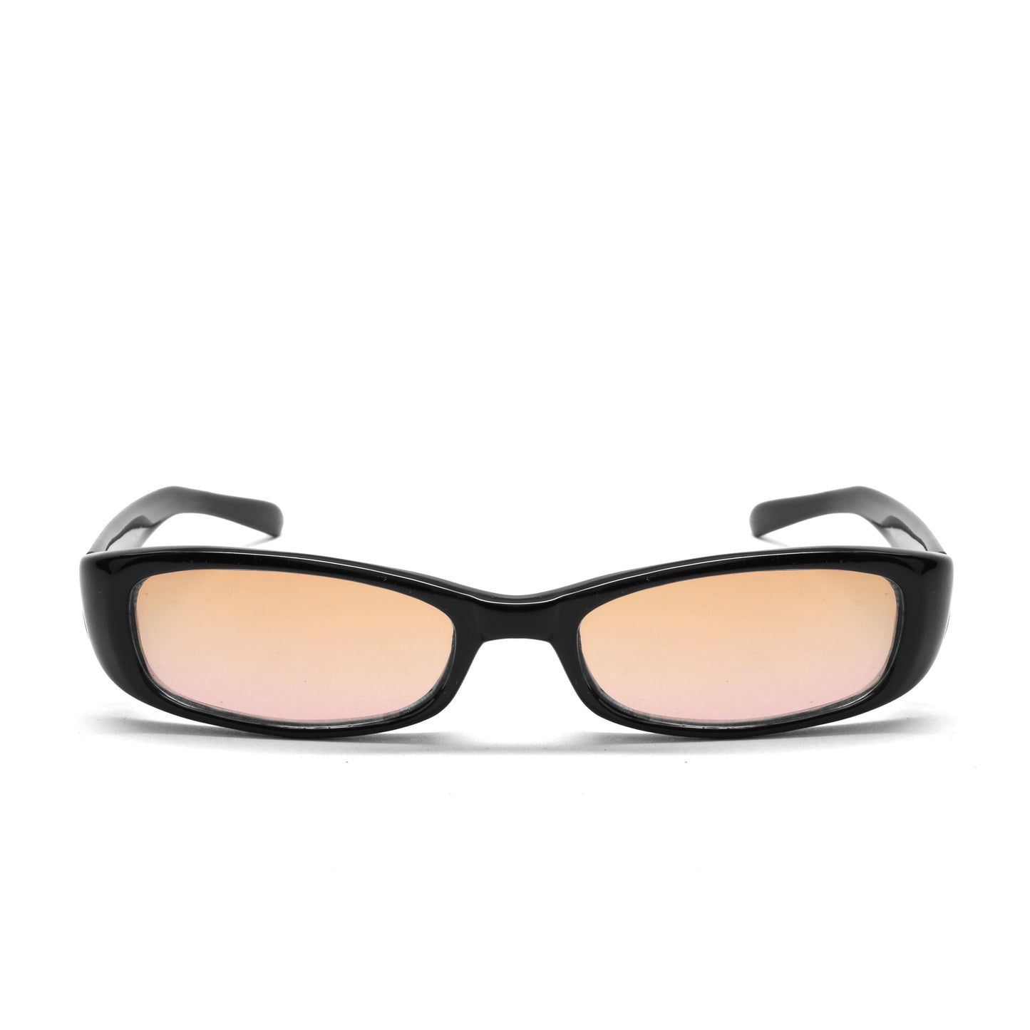 //Style 62// Vintage 90s Rectangle Frame Sunglasses - Light Pink