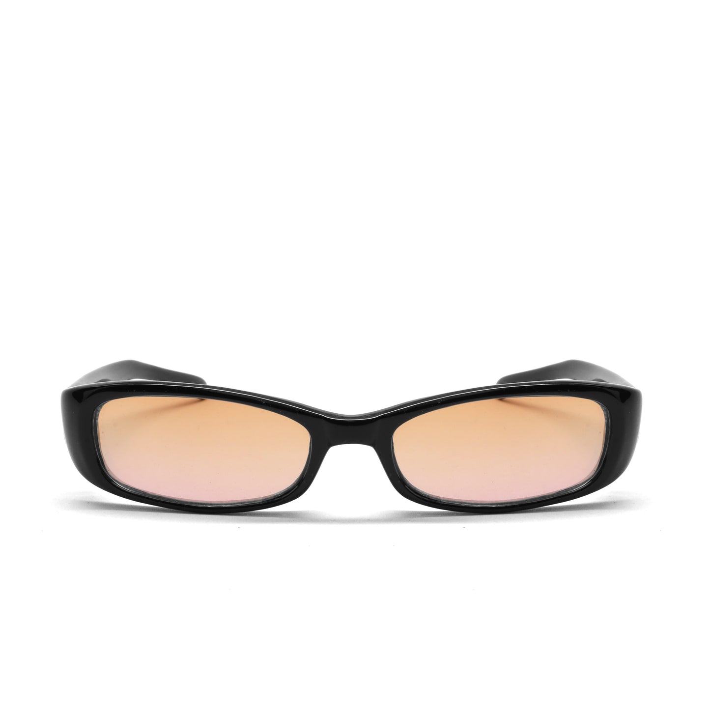 //Style 62// Vintage 90s Rectangle Frame Sunglasses - Light Pink