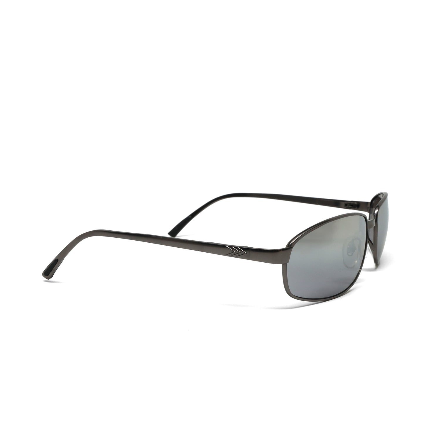 //Style 1485// Vintage 90s Wire Oversized Rectangle Sunglasses - Grey