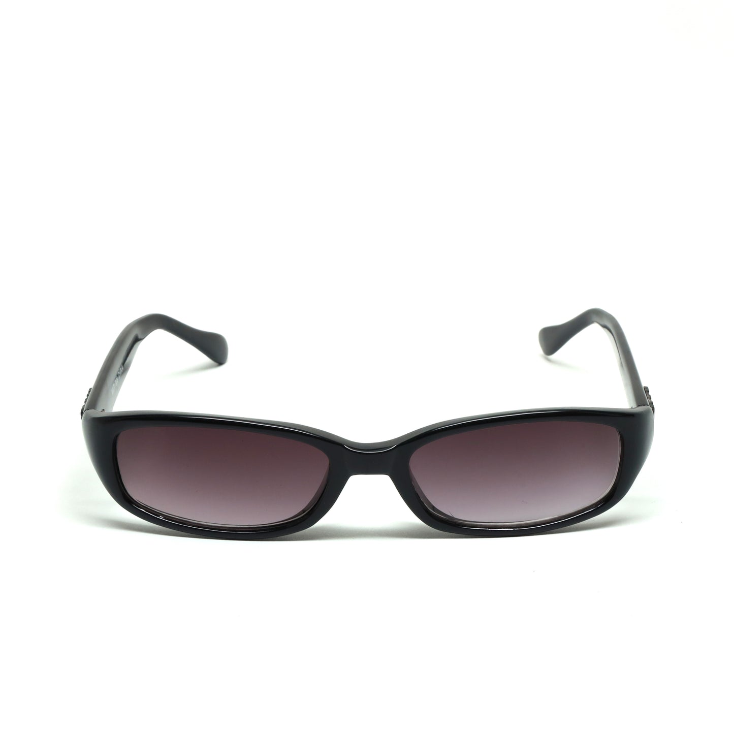//Style VIP 39// Deluxe Vintage 90s Narrow Rectangle Frame Sunglasses - Black