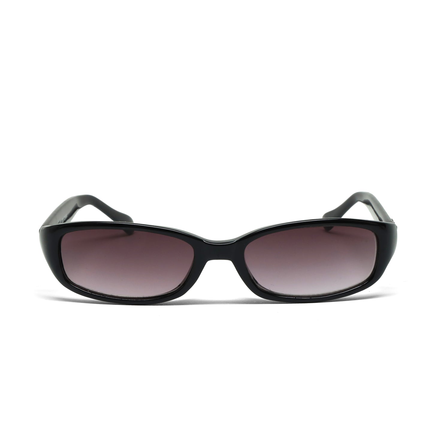 //Style VIP 39// Deluxe Vintage 90s Narrow Rectangle Frame Sunglasses - Black