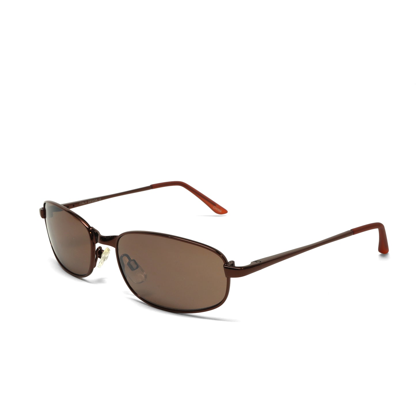 //Style 370// Vintage 90s Classic Wire Oval Sunglasses - Bronze