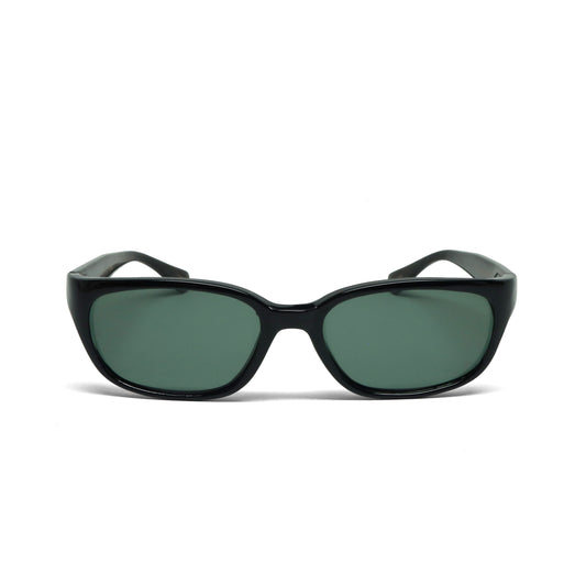 //Style 018// Classic Vintage 90s Rectangle Mod Sunglasses - Black