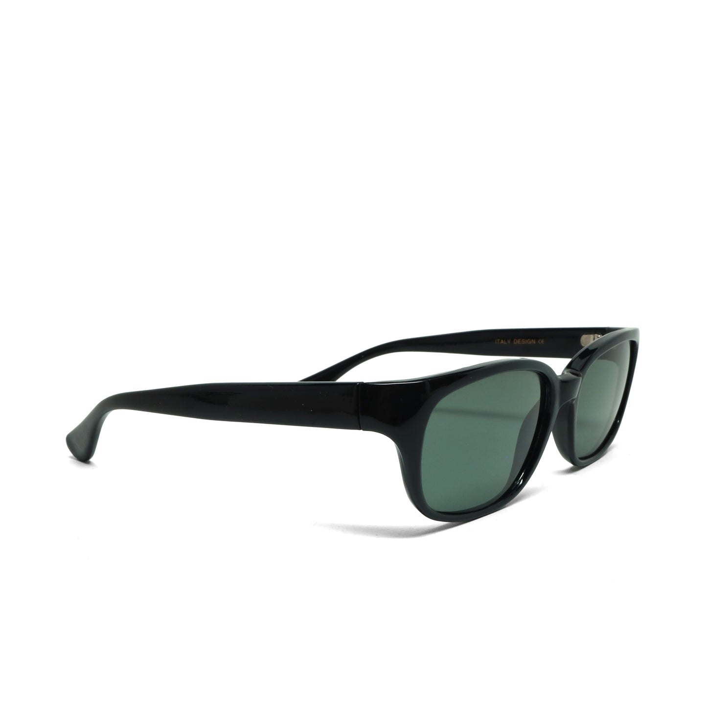 Deluxe //Style 018// Classic Vintage 90s Rectangle Mod Sunglasses - Black