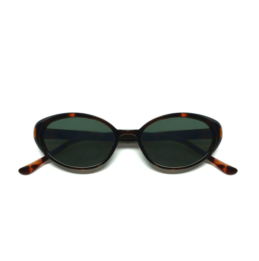 //Style 261// Vintage 90s Classic Oval Frame Standard Fit Sunglasses - Sunglasses