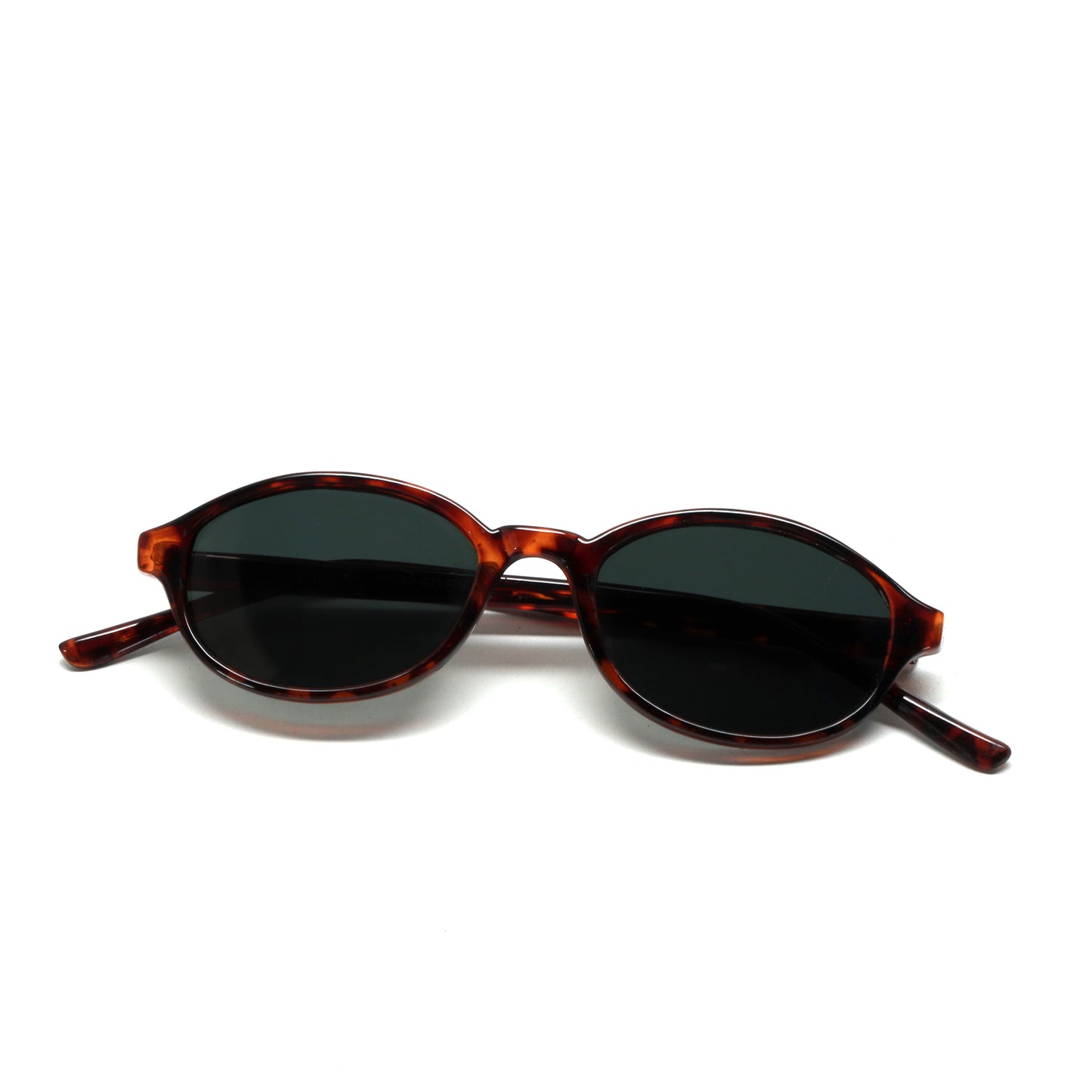 LIMITED //Style 448// Deluxe Vintage 90s Deadstock Standard Oval Sunglasses - Tortoise