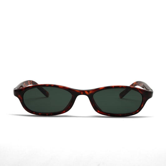 //Style 04// Vintage Small Size 90s Circular Shape Sunglasses - Tortoise
