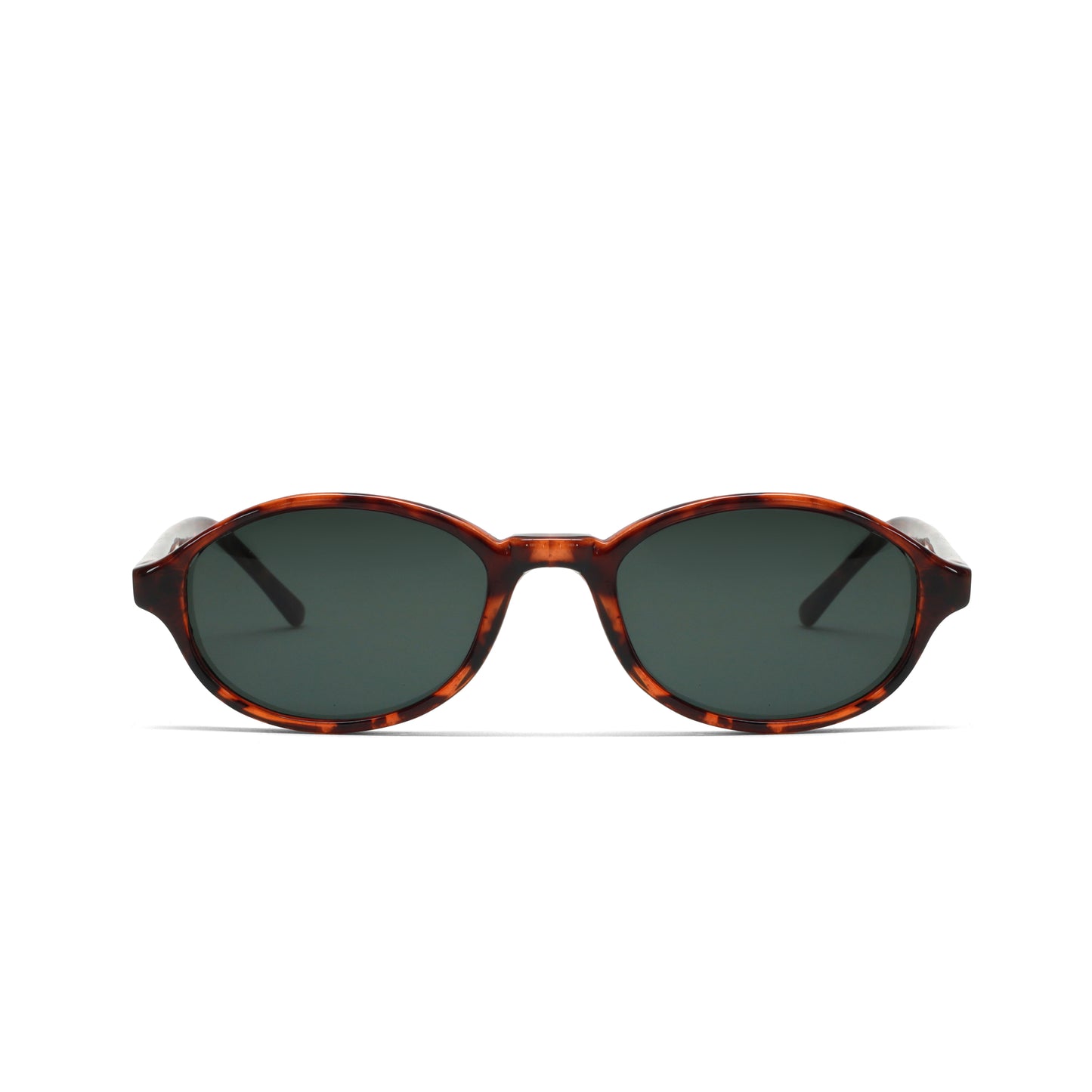 LIMITED //Style 448// Deluxe Vintage 90s Deadstock Standard Oval Sunglasses - Tortoise