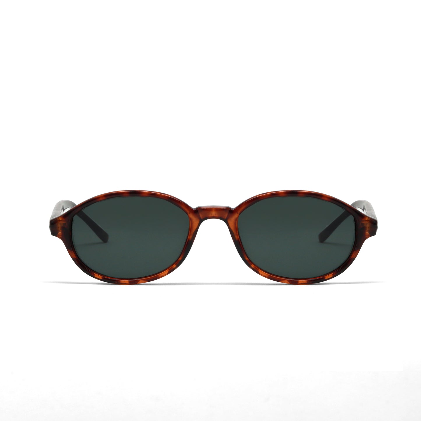 LIMITED //Style 448// Deluxe Vintage 90s Deadstock Standard Oval Sunglasses - Tortoise