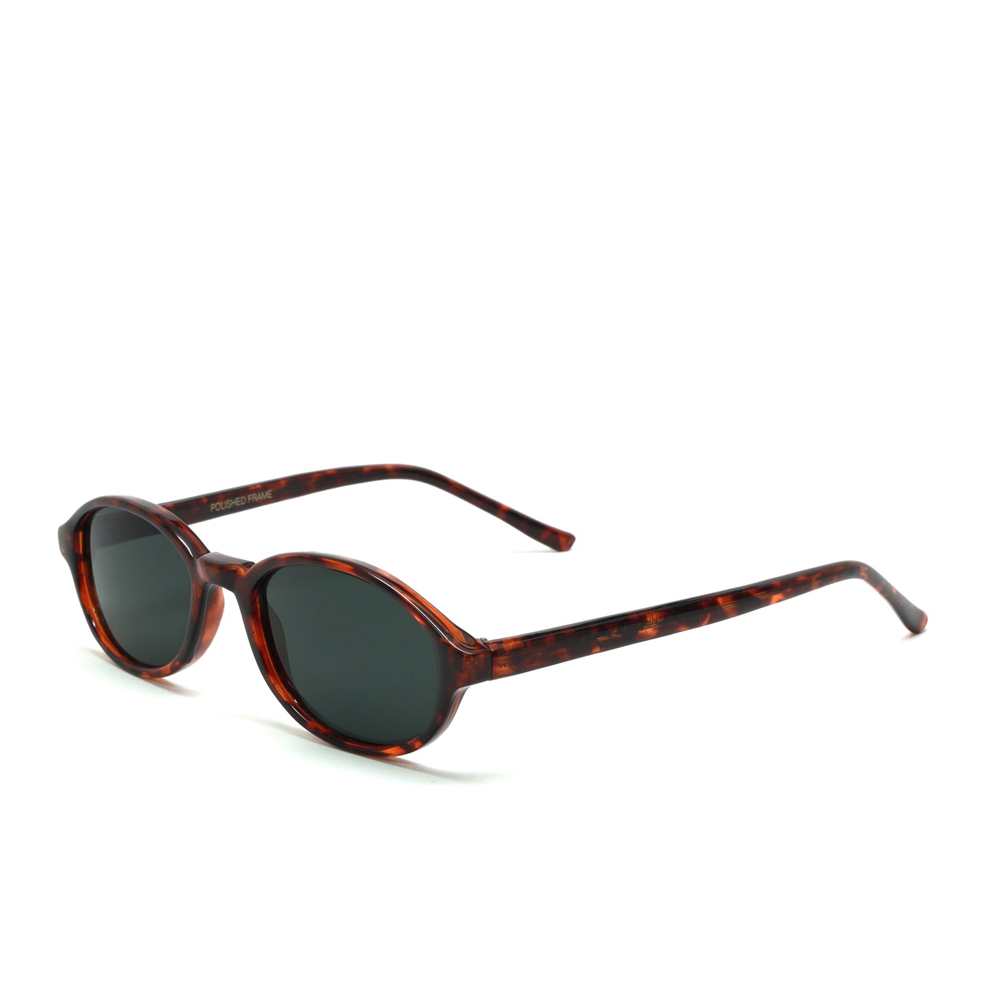 LIMITED //Style 448// Deluxe Vintage 90s Deadstock Standard Oval Sunglasses - Tortoise