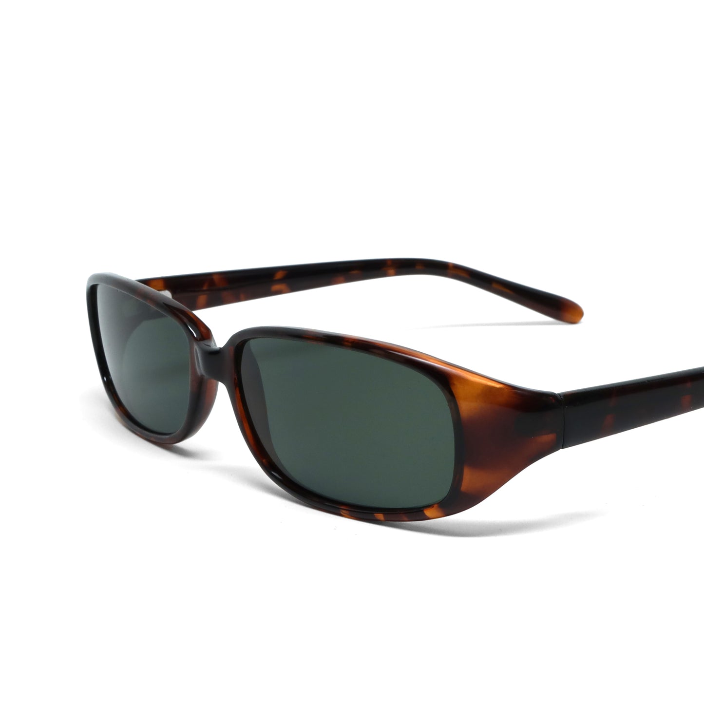 //Style 752// Classic Vintage 90s Standard Rectangle Frame Sunglasses - Tortoise