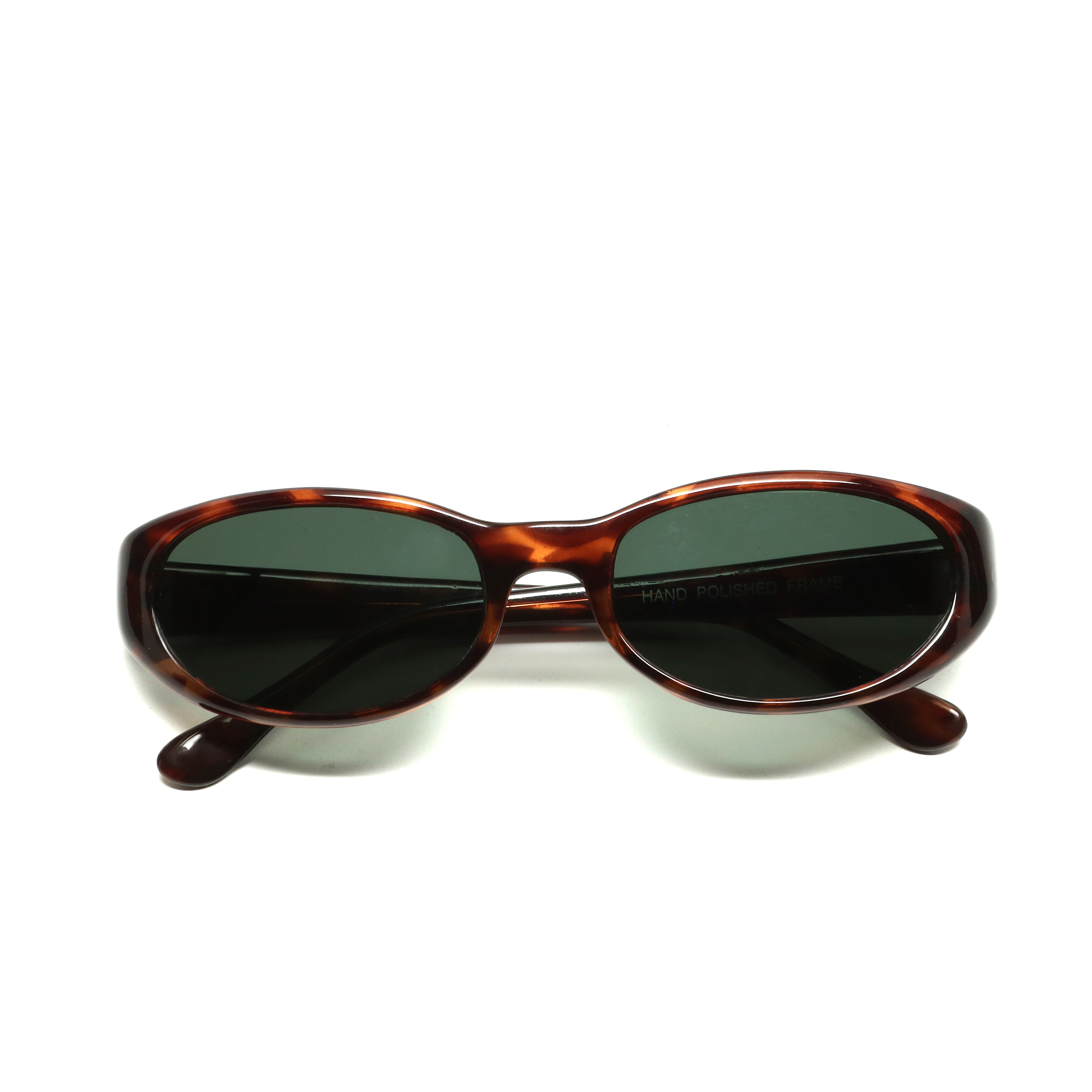 Deadstock Elaine Mod Vintage Tortoise Oval Sunglasses
