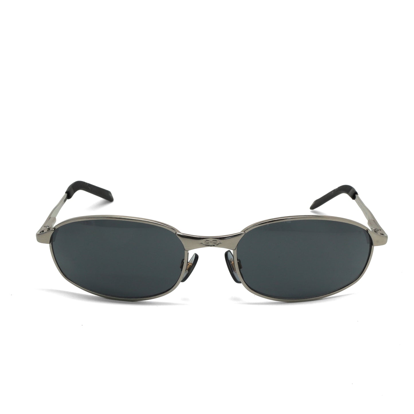 //Style 395// Vintage Standard 1997 Wire Oval Frame Sunglasses - Grey