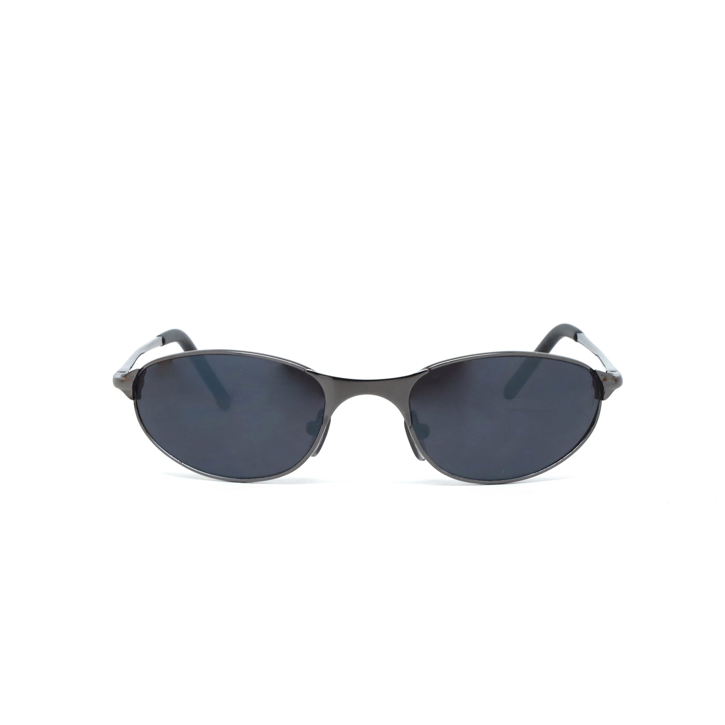 Vintage 1997 Neo Matrix Wire Frame Sunglasses - Grey