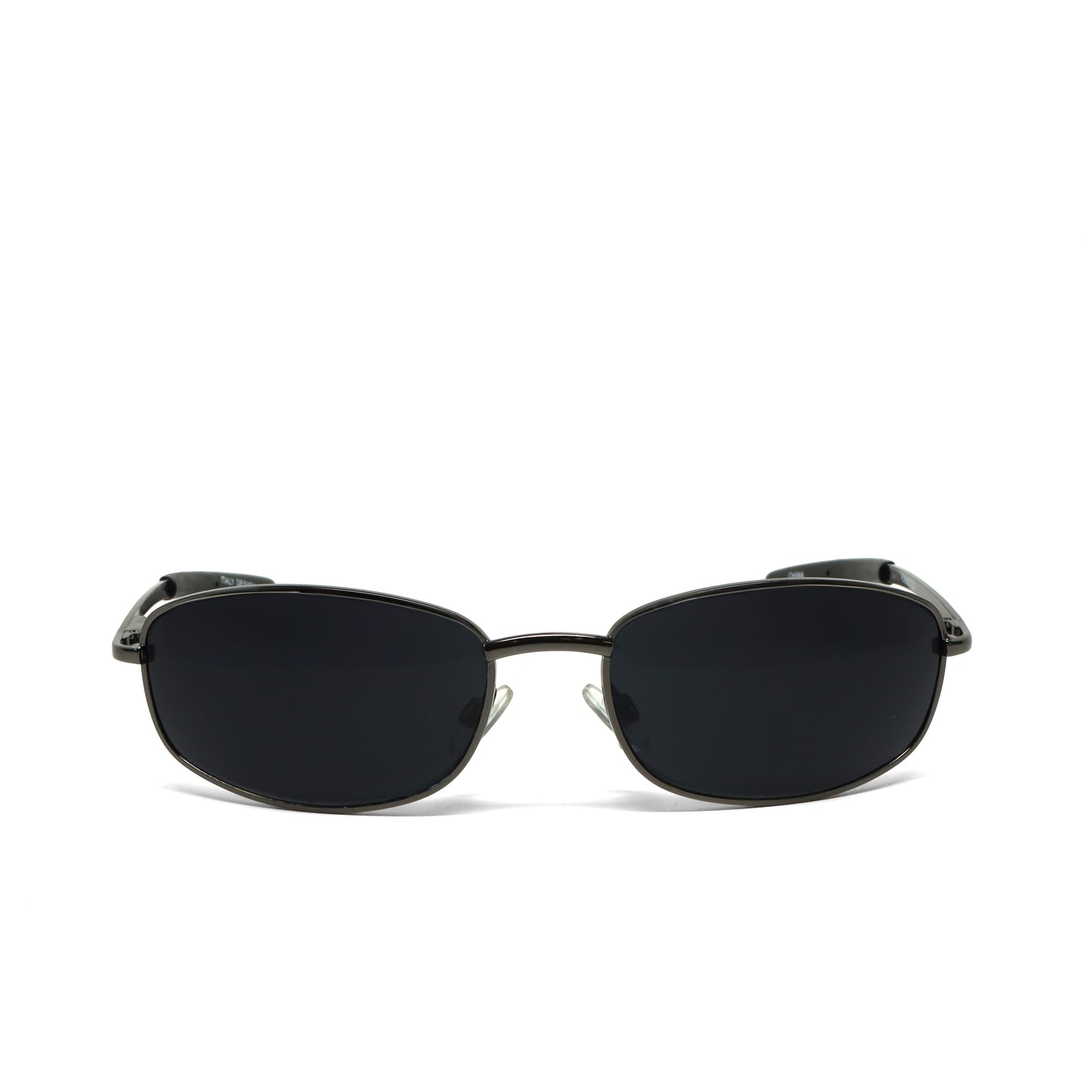 //Style 965// Vintage Standard 1997 Wire Oval Frame Sunglasses - Grey