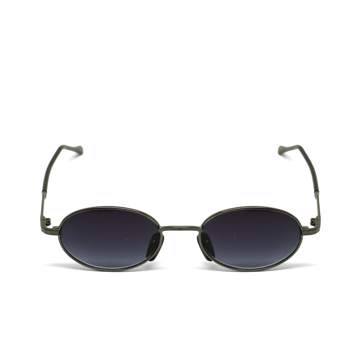 //Style 24// Vintage 90s Standard Wire Oval Sunglasses - Grey