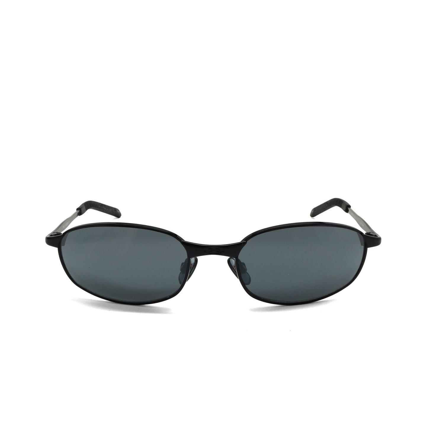 //Style 935// Vintage Standard 1997 Wire Oval Frame Sunglasses - Black