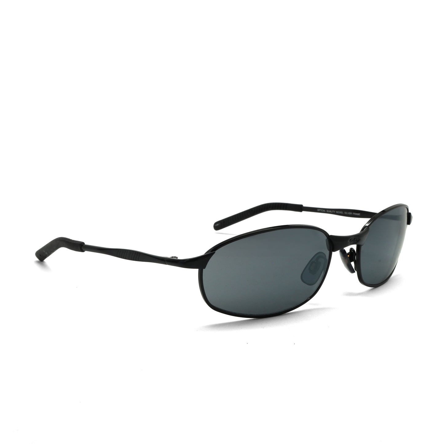 //Style 935// Vintage Standard 1997 Wire Oval Frame Sunglasses - Black