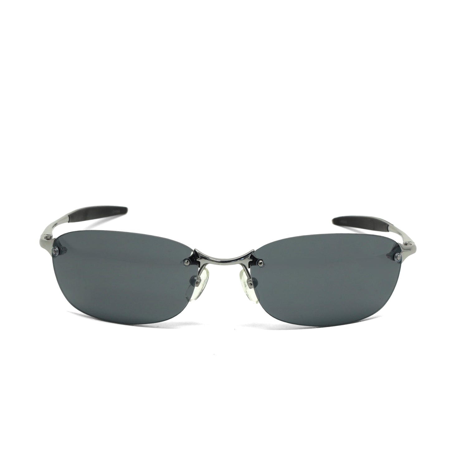 //Style 2569// True Vintage 90s Narrow Wraparound Sunglasses - Grey