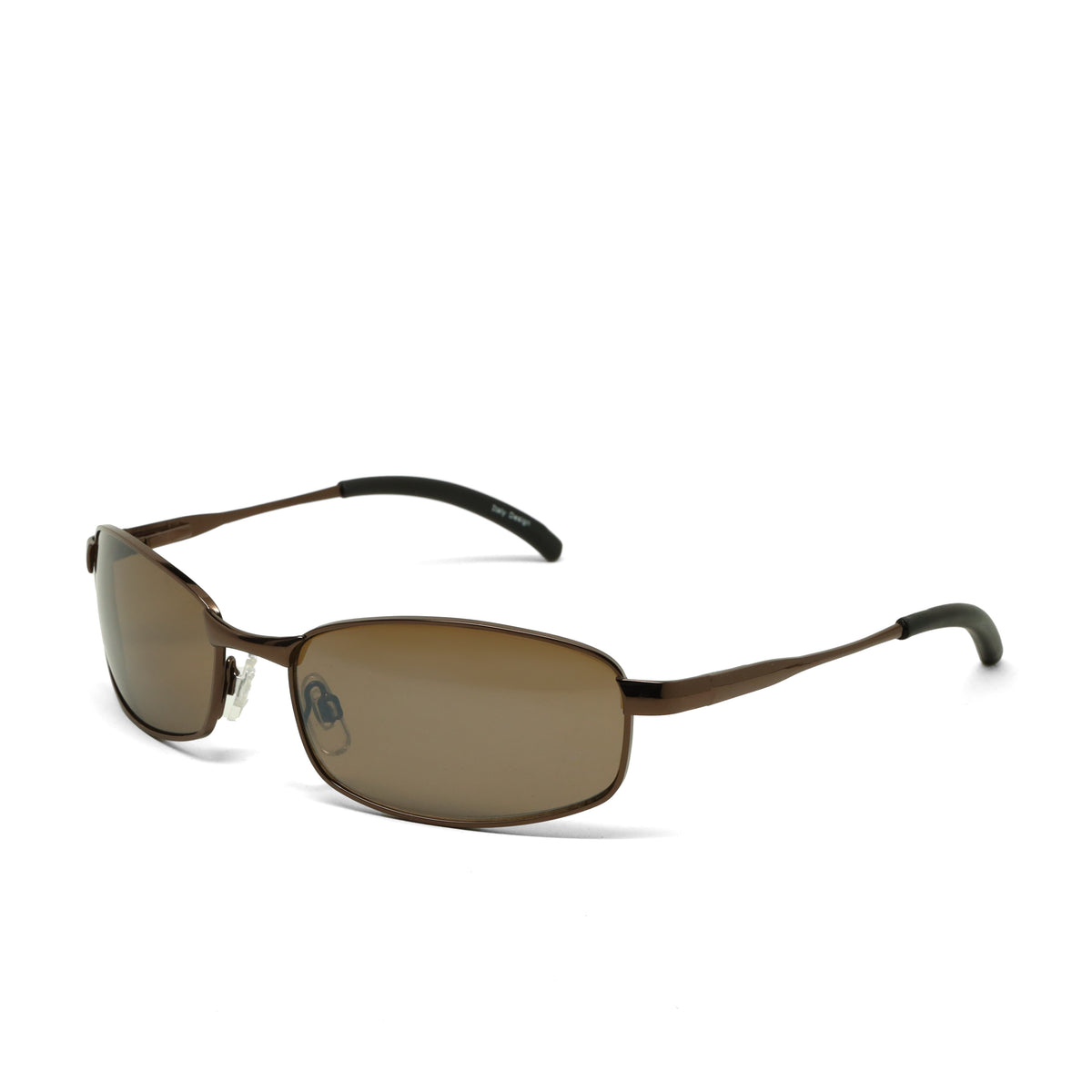 //Style 7049// True Vintage 90s Rectangle Frame Sunglasses - Bronze Brown