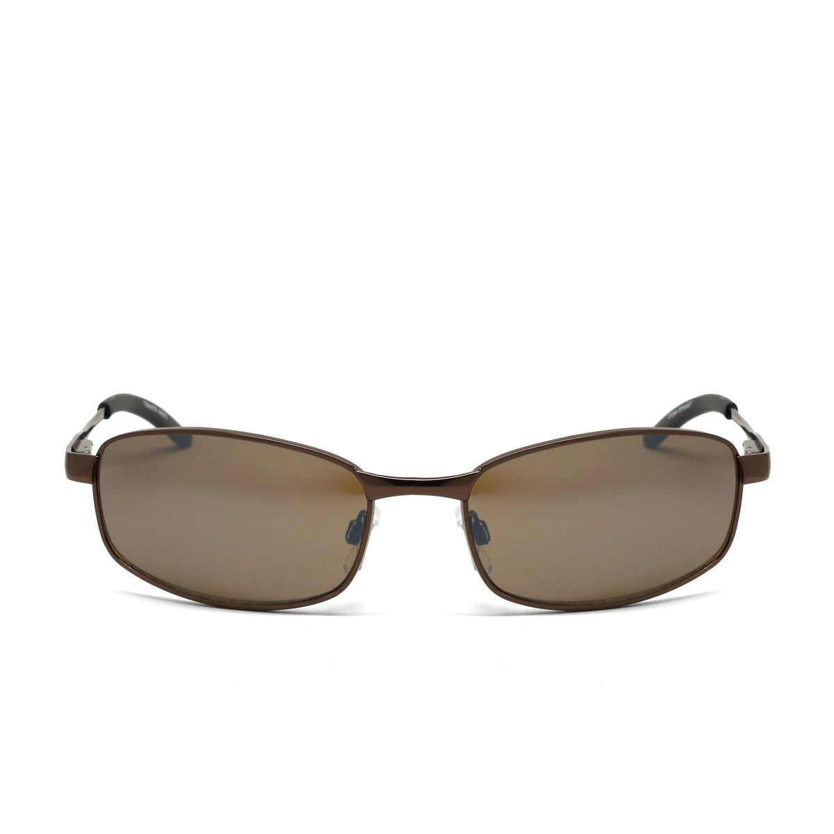 //Style 7049// True Vintage 90s Rectangle Frame Sunglasses - Bronze Brown