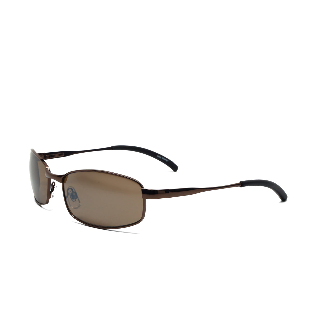 //Style 7049// True Vintage 90s Rectangle Frame Sunglasses - Bronze Brown