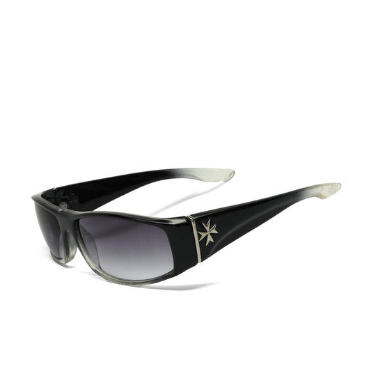 /Concept 0703/ Vintage Y2k Oversized Visors w/ Studded Frames - Black Grey