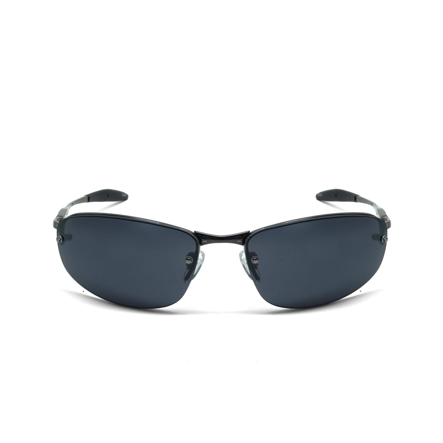 //Style 6922// True Vintage 90s Y2k Wraparound Frame Sunglasses - Grey