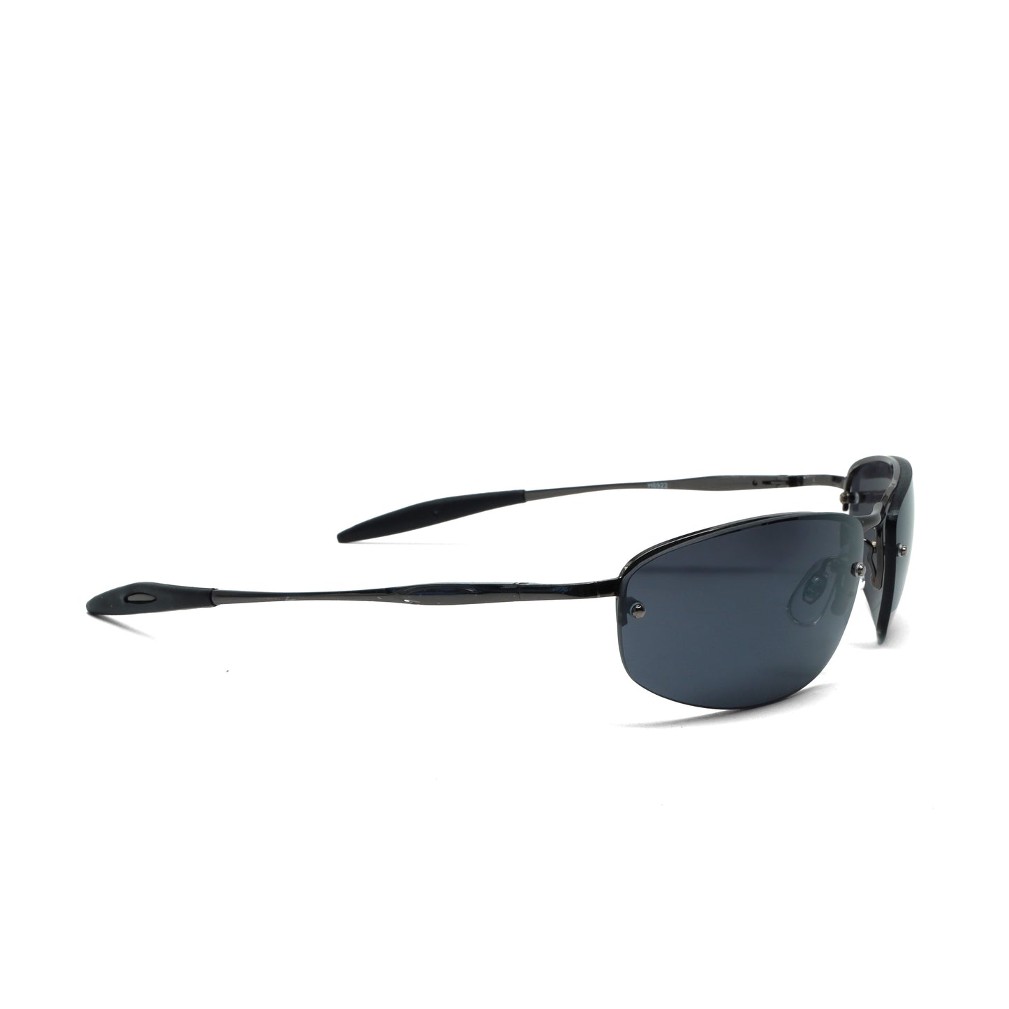 //Style 6922// True Vintage 90s Y2k Wraparound Frame Sunglasses - Grey