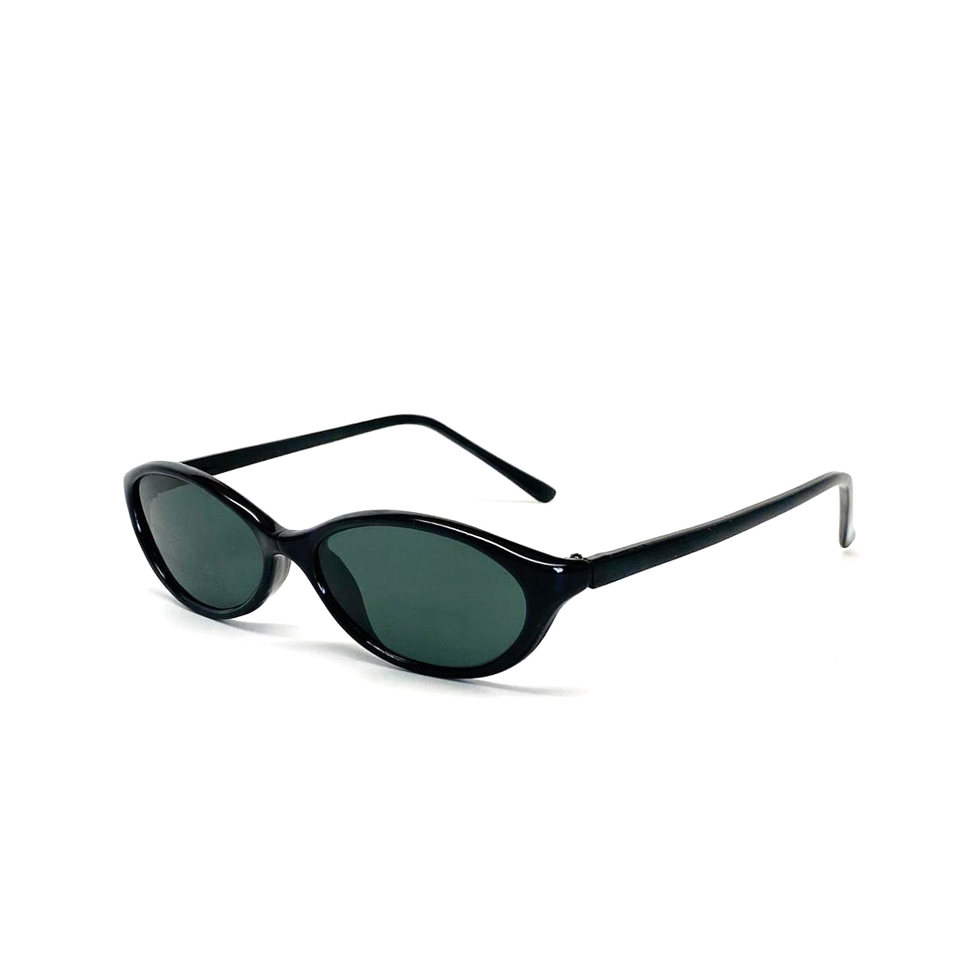 vivid 90s vintage black oval sunglasses