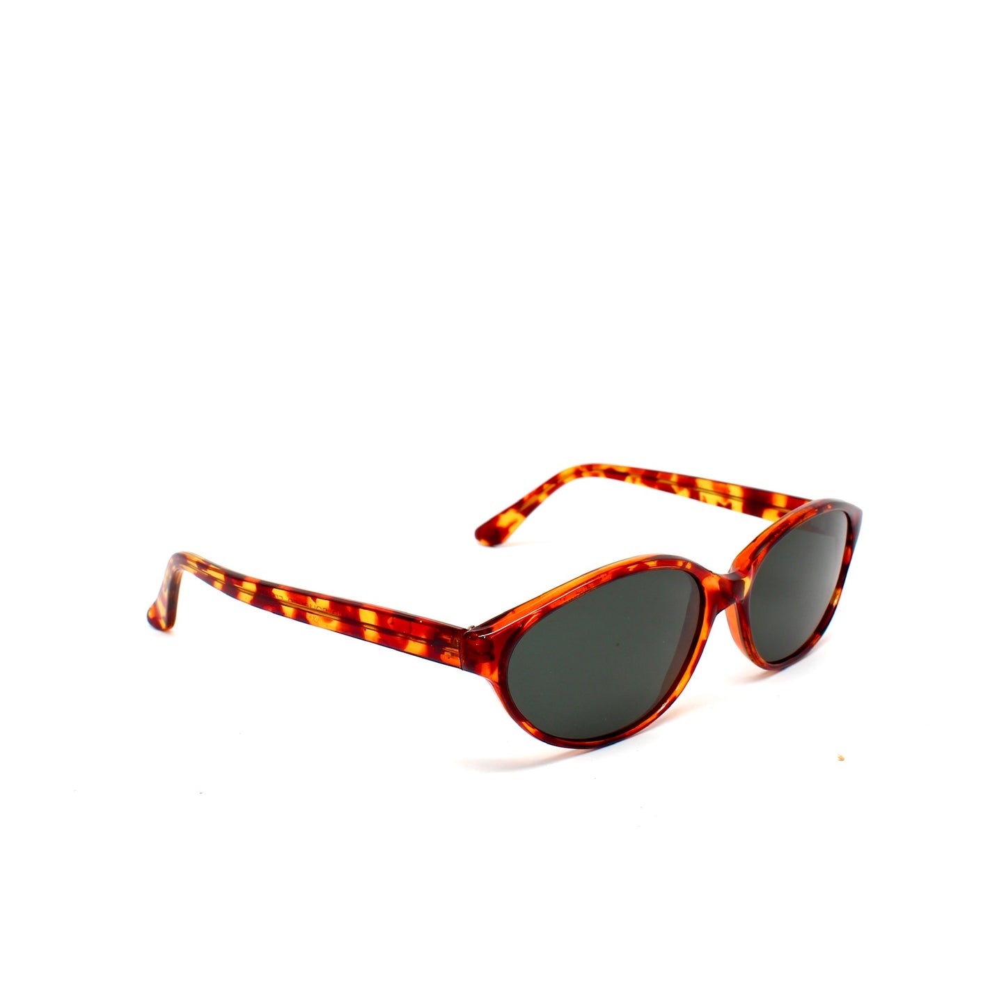 Deadstock Melrose V2 90s Oval Sunglasses - Tortoise