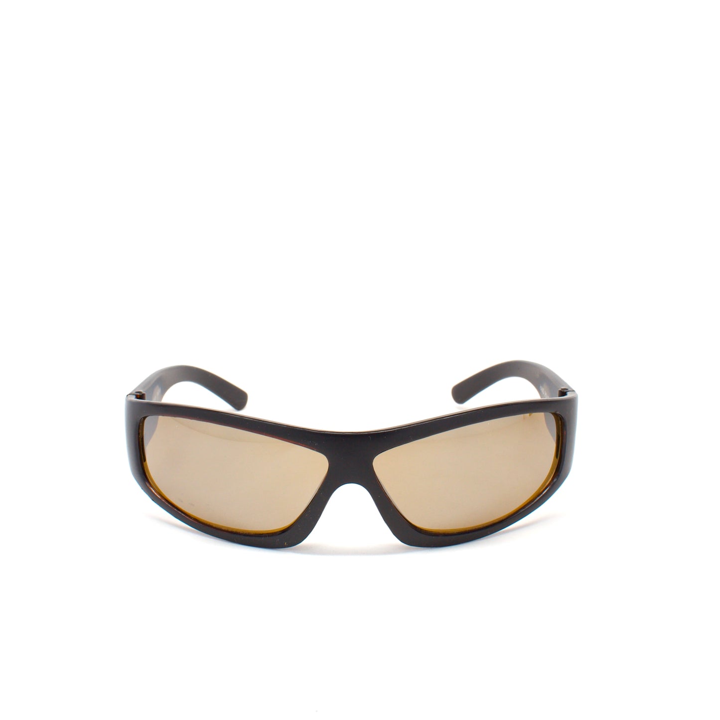 Concept 4 Oversized Lens 2000s Wraparound Visor Sunglasses - Red