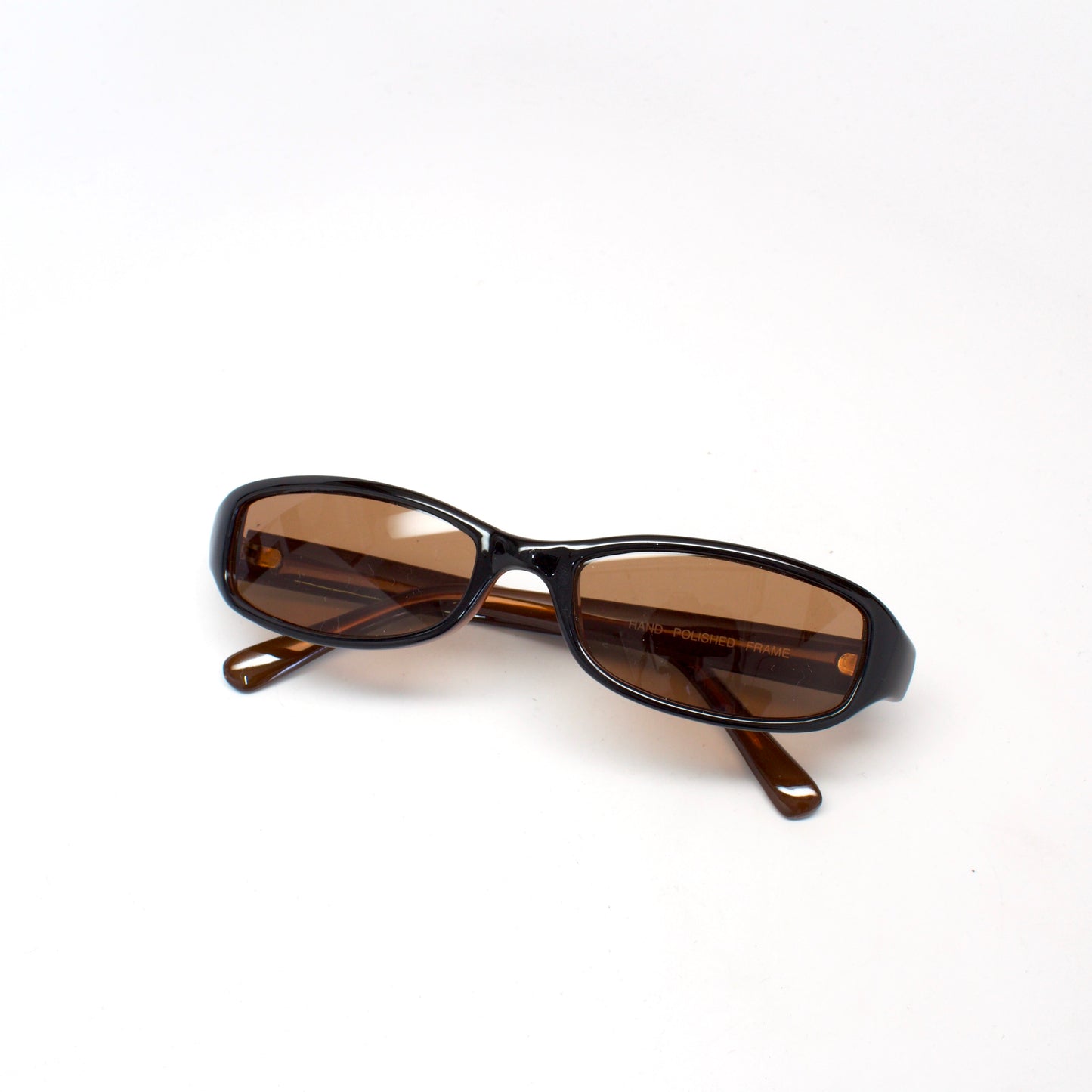 Vintage Small Size 90s Deadstock Sunglasses - Brown