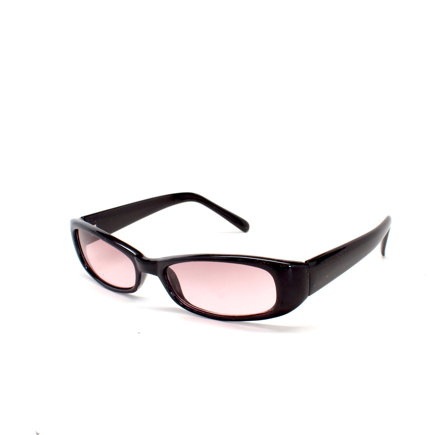 Vintage Small Size 90s Deadstock Rectangle Sunglasses - Purple