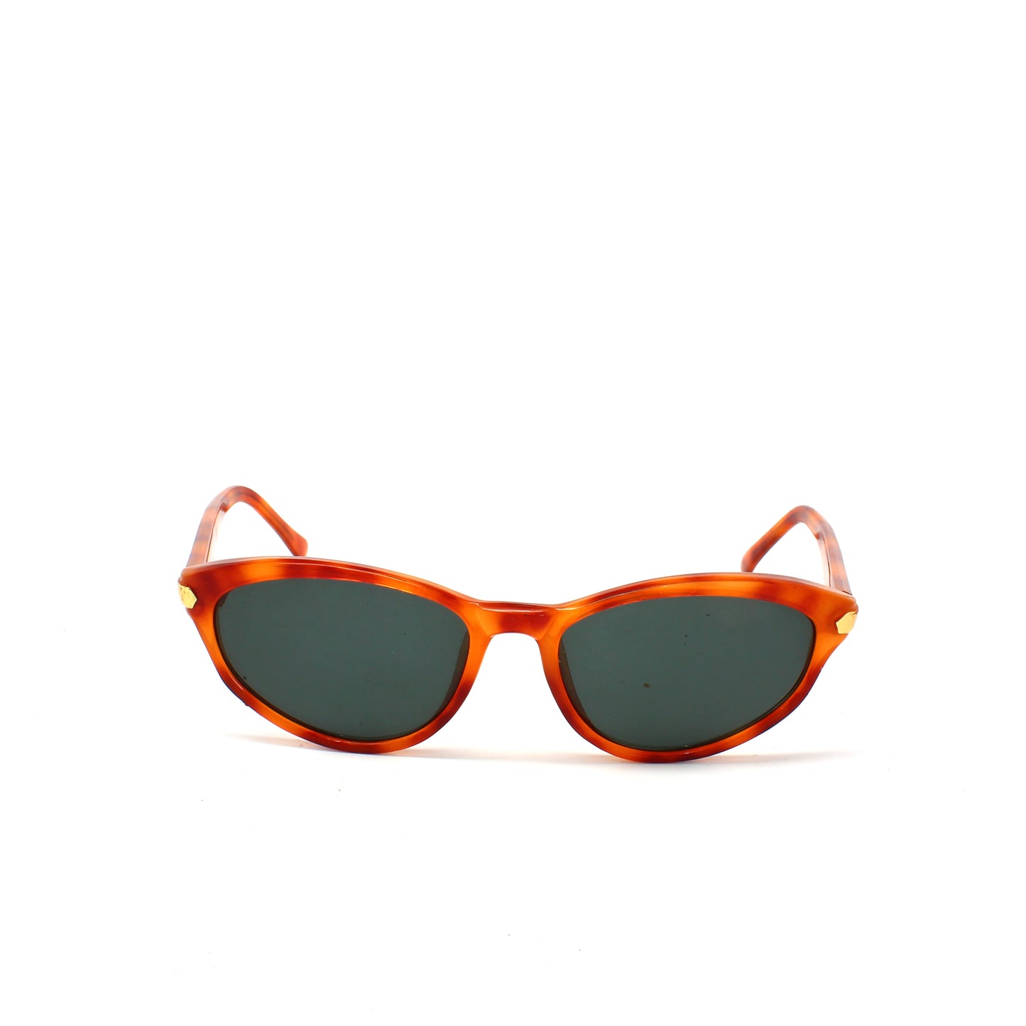 Vintage Standard Size Original Melrose Oval Sunglasses - Brown