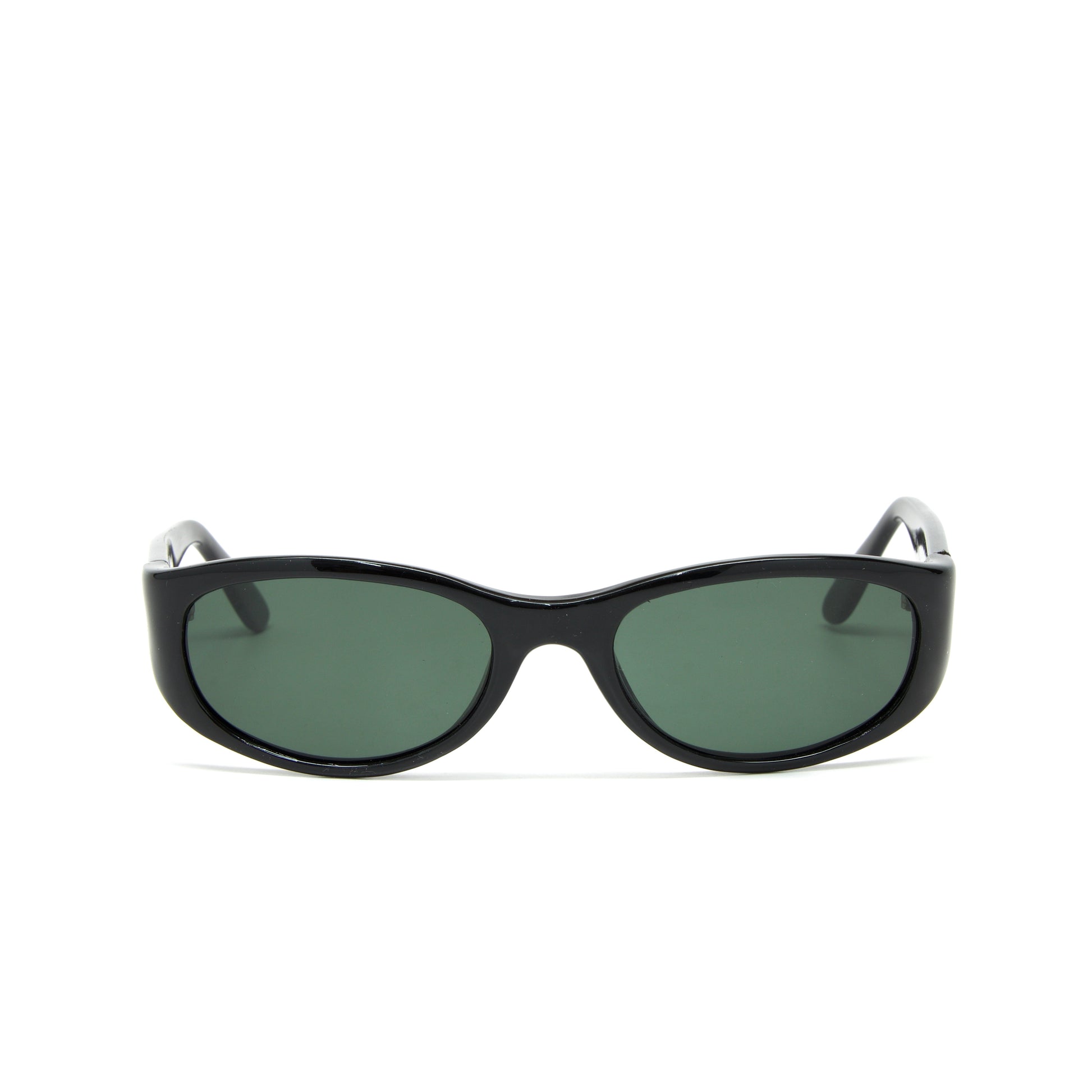 vintage deadstock 90s black mod style sunglasses